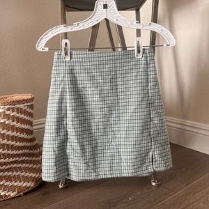 Brandy Melville Green Cara Skirt